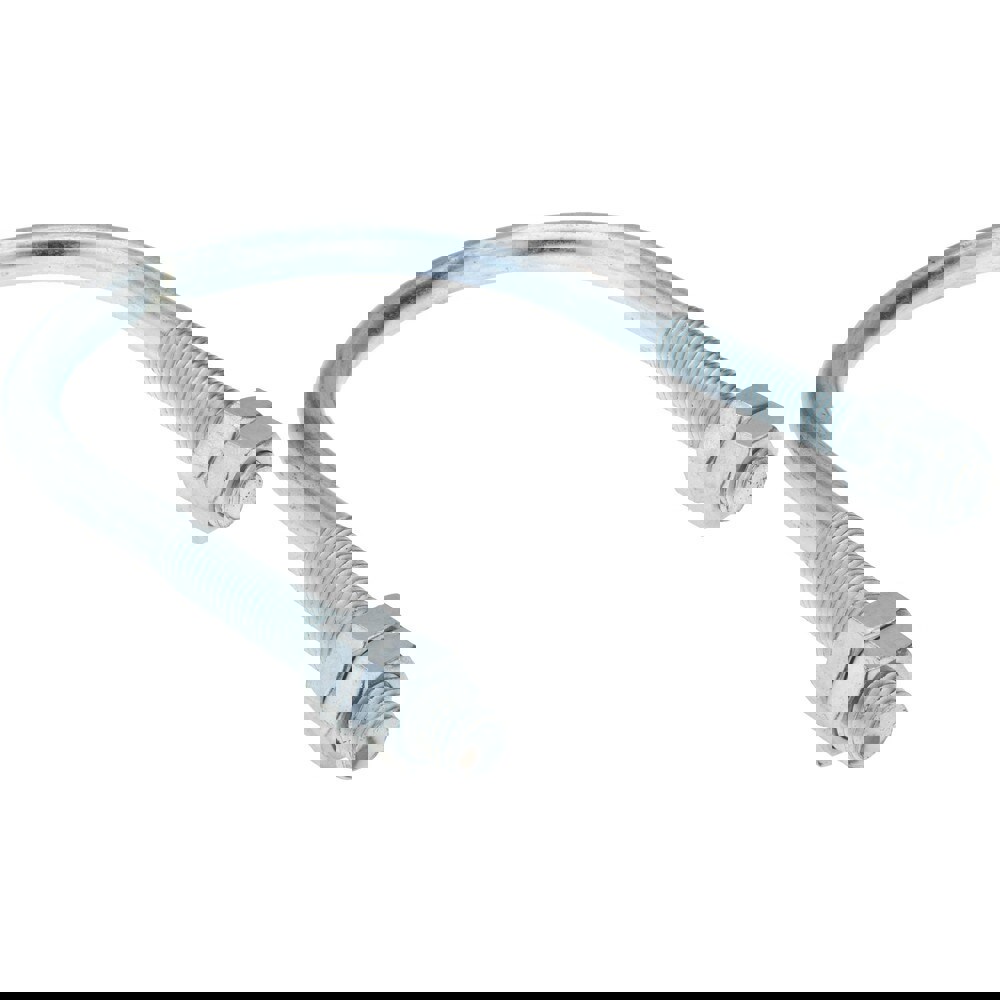 Round U-Bolt: Without Mount Plate, 1/2-13 UNC, 3